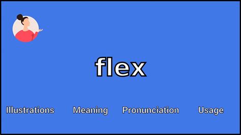 meaning of flexin|Flexing Definition & Meaning .